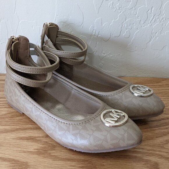 Michael Kors Ankle Strap Flats - Picture 1 of 5